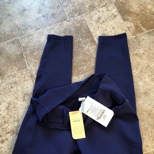 Fabletics Salar Capri,  Blue, Sz Large Athleticwear